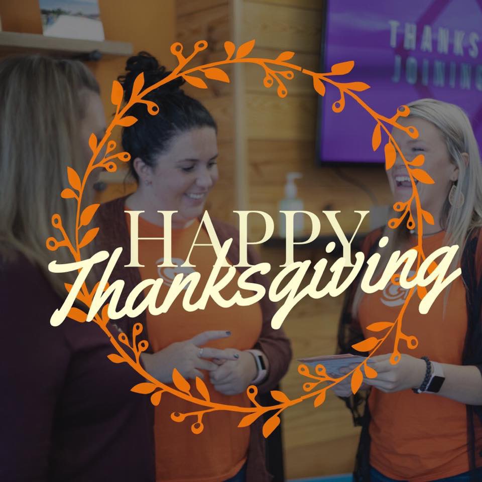 generation_me's tweet image. We are thankful for you today and everyday. Happy Thanksgiving from our GC family to yours.  

 Let us come before him with thanksgiving and extol Him with music and song. For the LORD is the great God, the great King above all gods. - Psalm 107:8-9