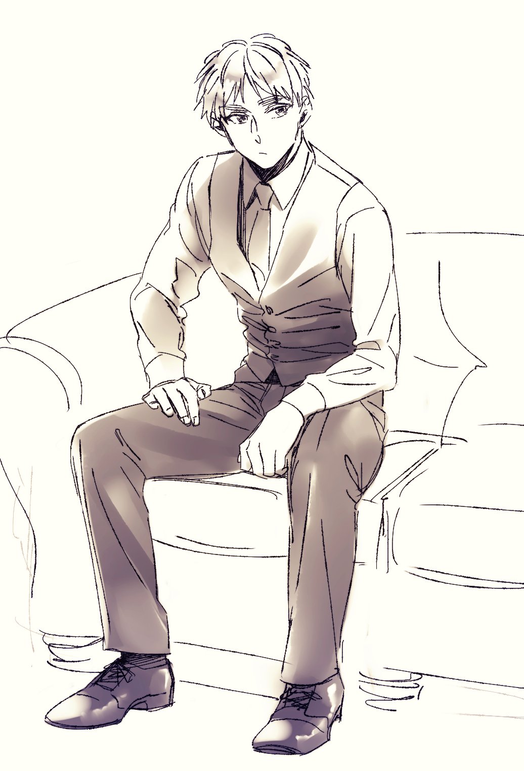 まきがね No Twitter ちょっと 今探せないんだが アレだよアレ キタユメ時代にヘッダーかトップ絵だったと思うんだが イギリスさんと兄ちゃんがピンクのストライプソファーに座ってるアレ あのイラスト あのイギリスさんの座り方男らしくてめっちゃ