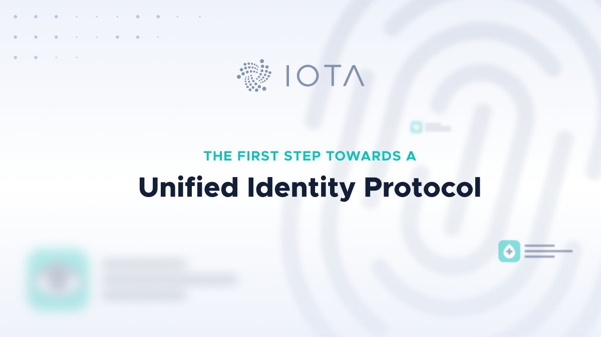 iota's tweet image. Supporting trusted #DigitalIdentity: We're thrilled to announce the start of our Digital Identity efforts. Read the whitepaper to understand how #IOTA can become the invisible trust infrastructure for every person and every thing: blog.iota.org/the-first-step…
#UnifiedIdentity