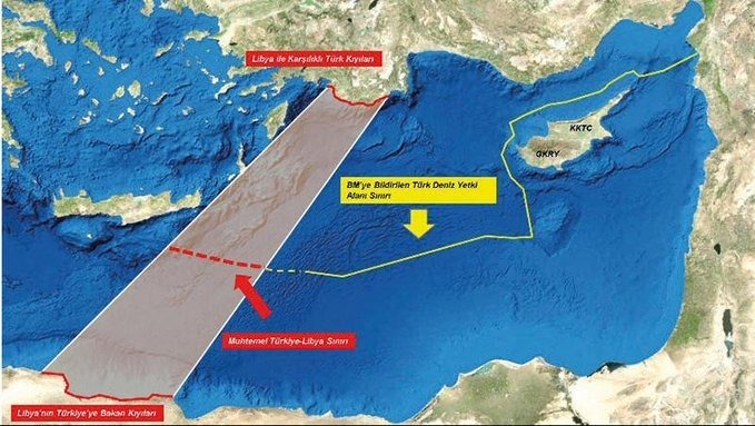 MarianoGiustino's tweet photo. INTERESSANTE! Ieri, #Turchia e Governo d'accordo nazionale #GNA di #Tripoli #alSarraj,#Libia,hanno firmato un protocollo d'intesa per la delimitazione delle zone marittime nell'#EstMed.Una mossa significativa che avrà un impatto diretto geostrategico nella regione 
@RadioRadicale https://t.co/XT6tg0R5C4