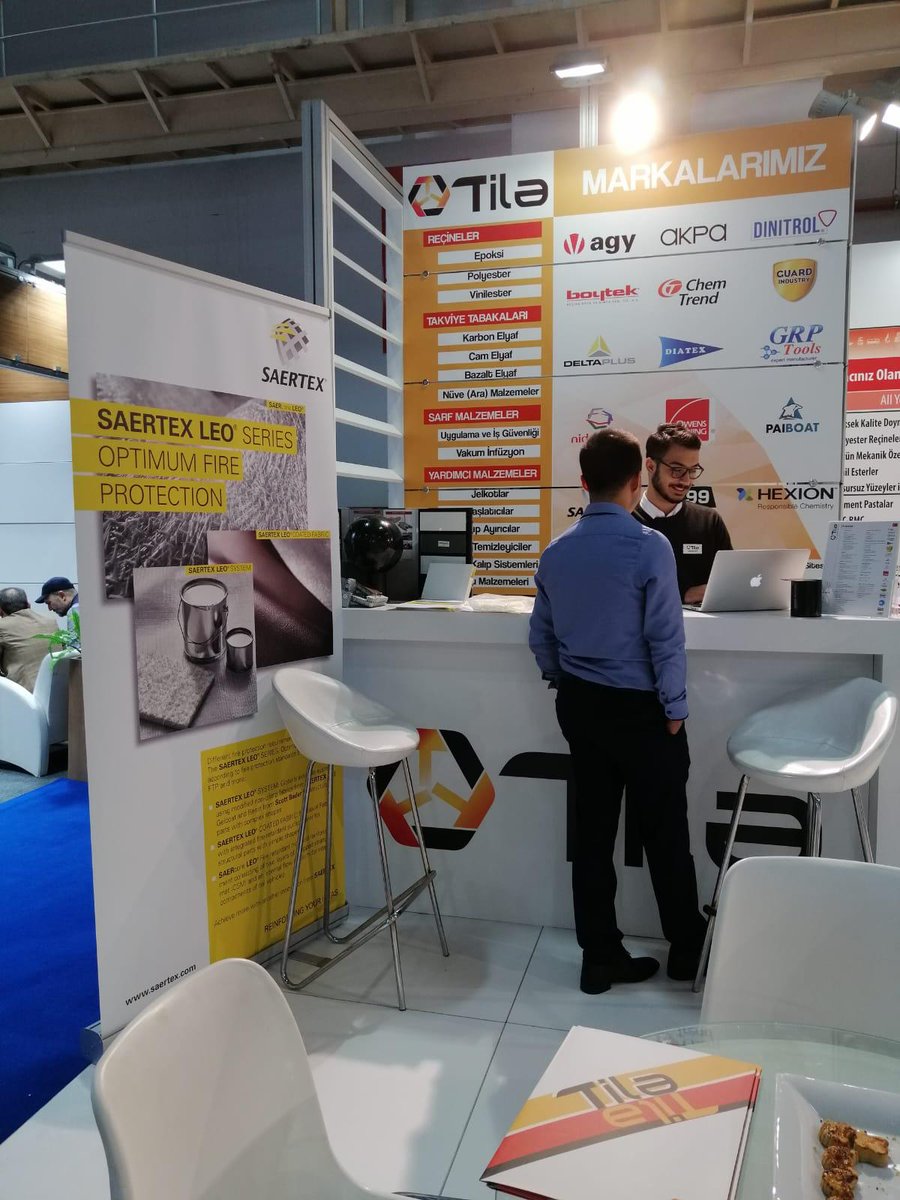 Ürünlerimiz ile ilgili detaylı bilgi almak için standımıza uğramayı unutmayın!! Hall 9 - Stand 501 <a href="/compositestr/">Eurasian Composites Show</a> #eurasiancompositeshow #istanbulfuarmerkezi #kompozit #compositesector #putecheurasia2019 #kompozithammadde #tilakompozit #compositematerials