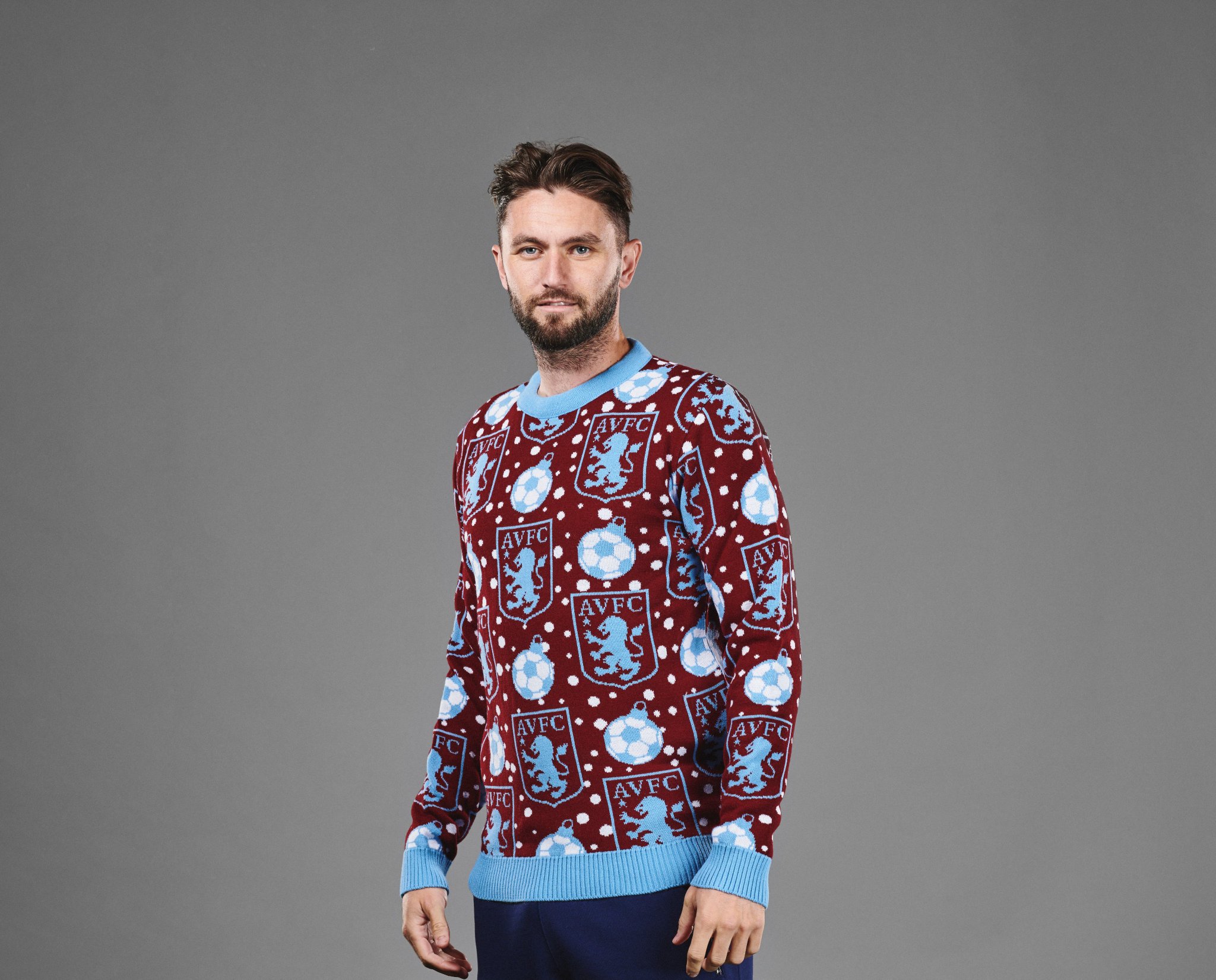avfc christmas jumper
