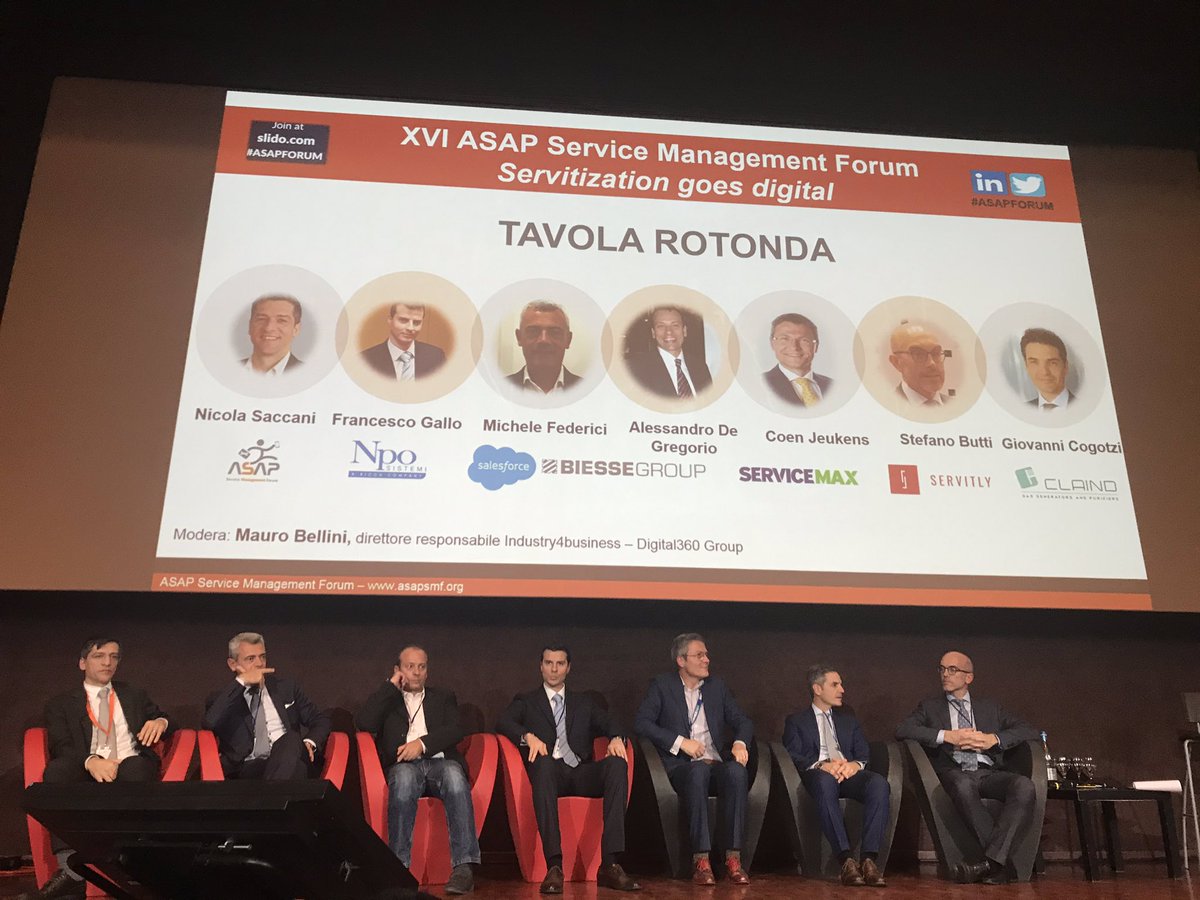 Industry4Biz's tweet image. E per concludere la tavola rotonda che riunisce tutti i relatori con @mbellini3 che modera @AsapSMF #ASAPFORUM @Industry4Biz