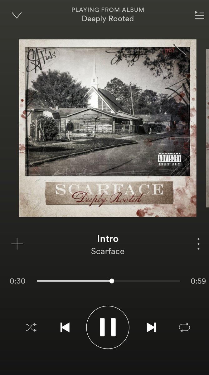 Scarface Deeply Rooted Album Scarface Deeply Rooted Album