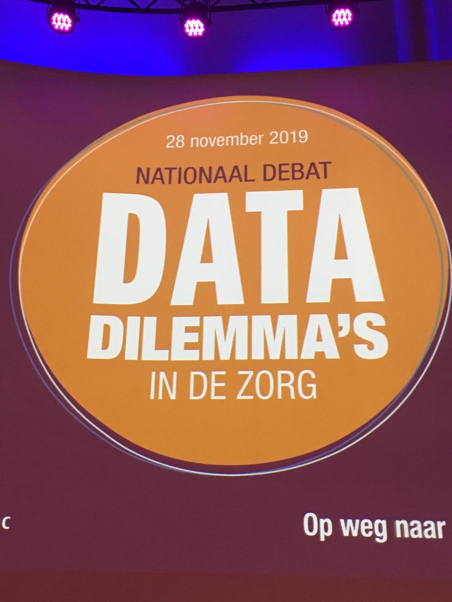 HealthPros #fellow <a href="/veroniquebos/">Véronique Bos</a> is at this year’s #DataDilemmas event in the #Netherlands on data for patients datadilemmas.nl Health systems based on #solidarity need a solid info system to overcome the emotional rollercoaster of data dilemmas in #healthcare