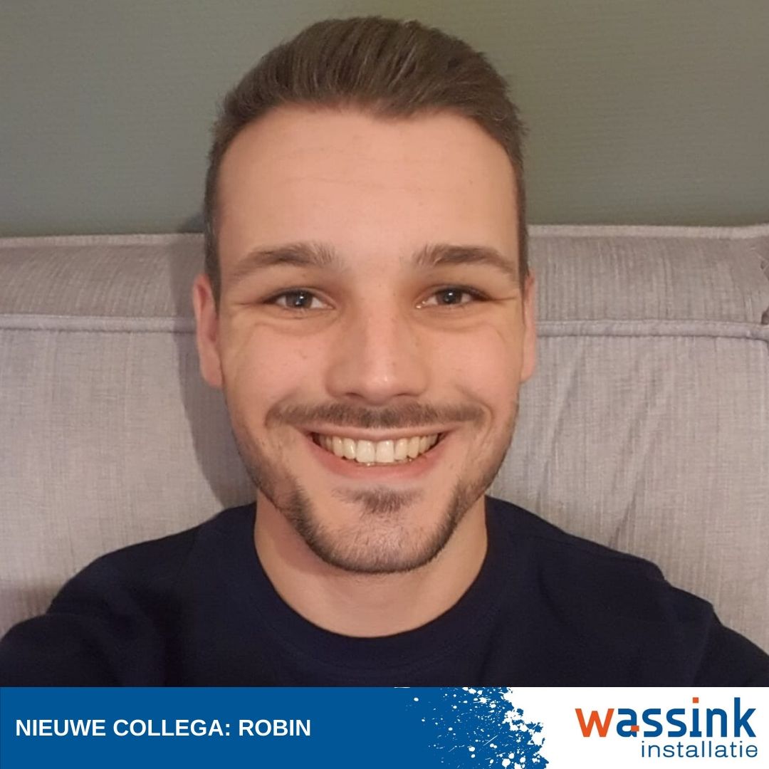 Sinds kort is Robin onze nieuwe collega service- en onderhoudsmonteur. Welkom, Robin! Veel werk- en leerplezier bij Wassink.