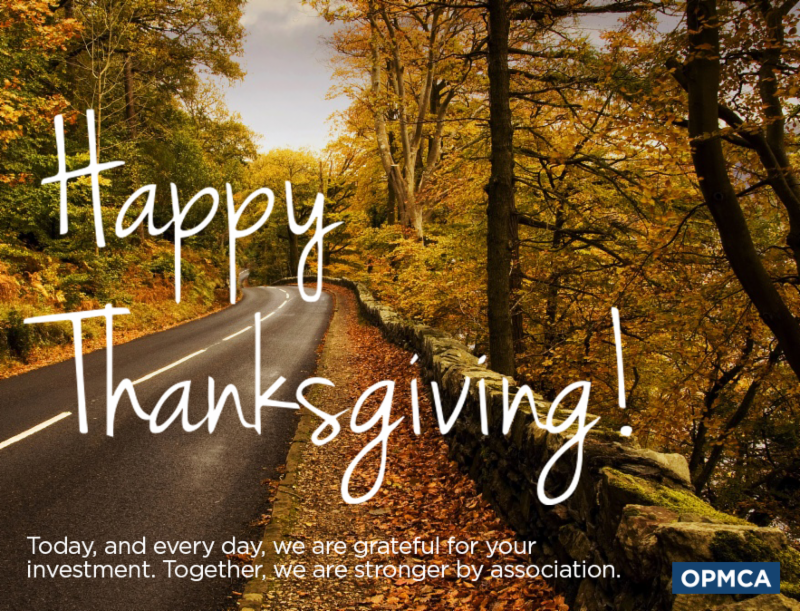 From our team to yours, #HappyThanksgiving! An extra special thank you to the men and women of Ohio's petroleum and convenience industry who will be working around the clock this holiday weekend to keep motorists fueled up and on the road.