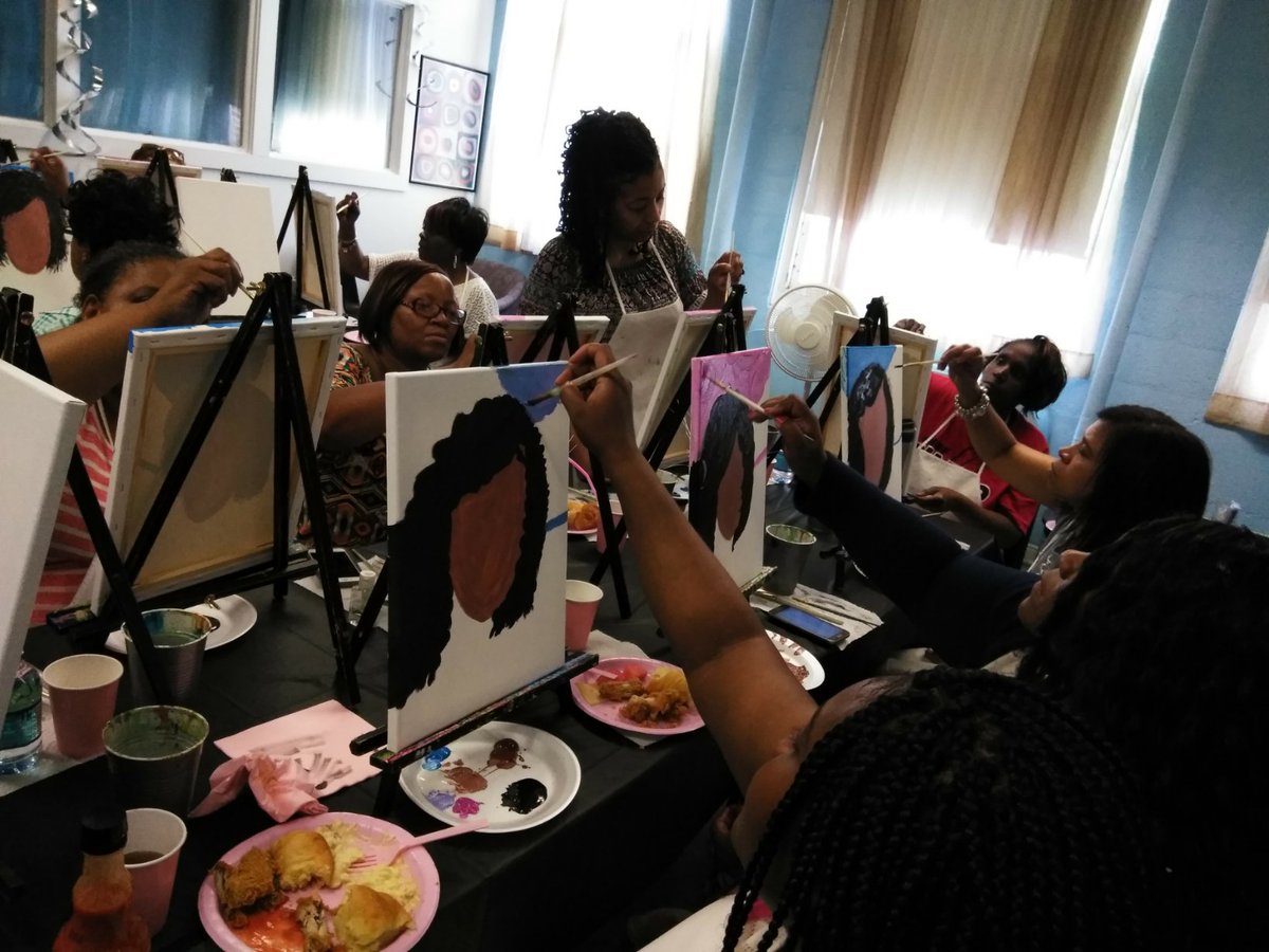 Art_itYourself's tweet photo. Art it Yourself private paint party for women empowerment.
Yes we can!!!

Book your event
https://t.co/SJNf97cnFF

#womenempowerment #sipandpaint #churchgroups #blackwomen #womenloveyourself #artityourself #paintparty https://t.co/Z6DvT0jiyV