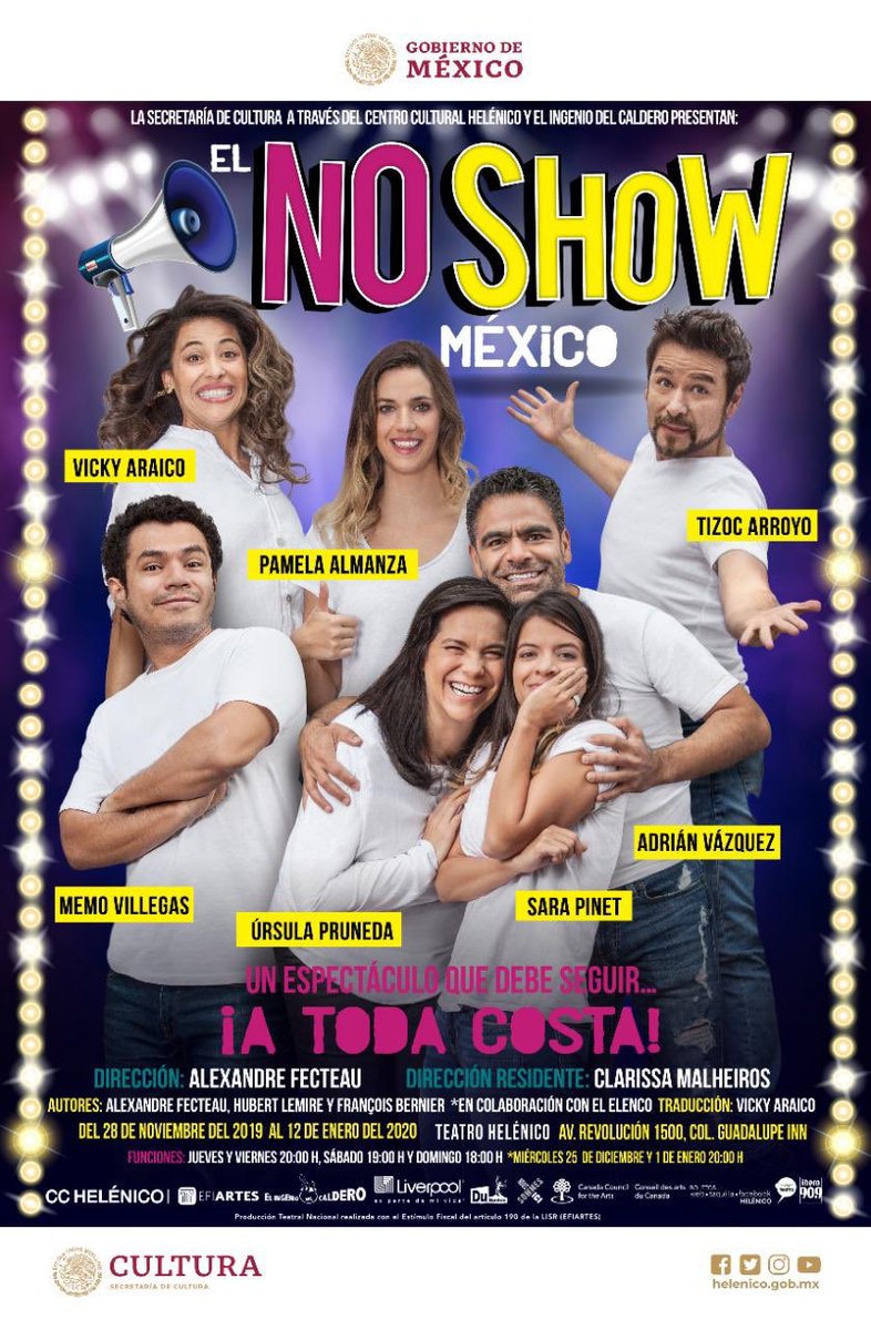 subalealteatro's tweet photo. @subalealteatro *los invita* a la función de estreno de @ElNoShowMx Tenemos 10 invitaciones dobles para el viernes 29 de noviembre a las 19:00 hrs. @Helenico solo tienes que hacer una publicación donde invitas a un amigo a verla y si ambos nos siguien primero ganan. https://t.co/vwxHMaJRsU