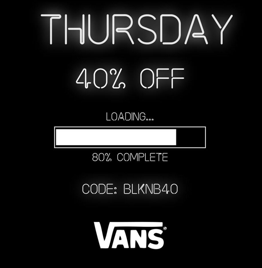 vans black friday code