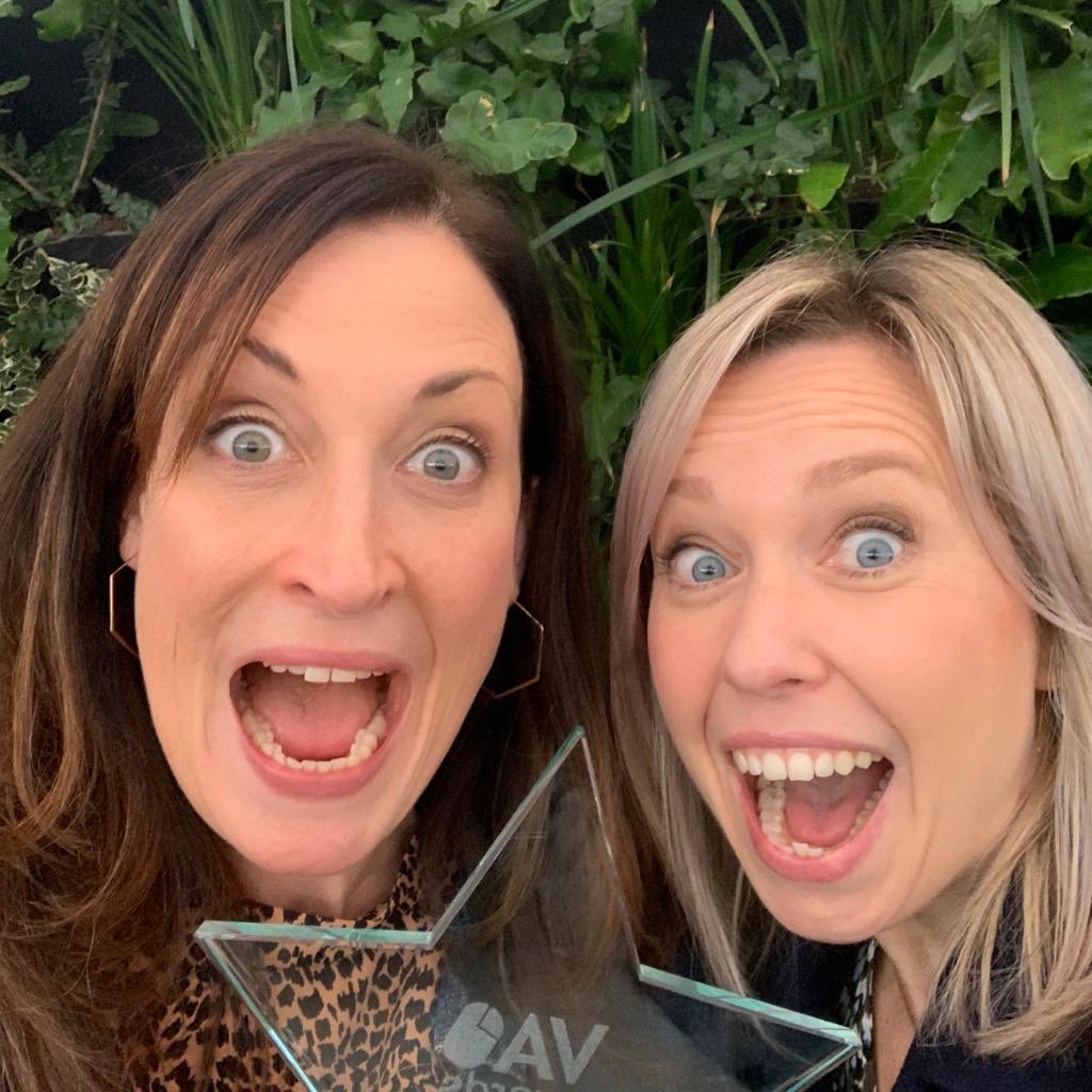 Sooooo...we may have just gone and won England VA of the Year!!!!!! Whoop! 🙌🏻 🍾 #UKVAAwards