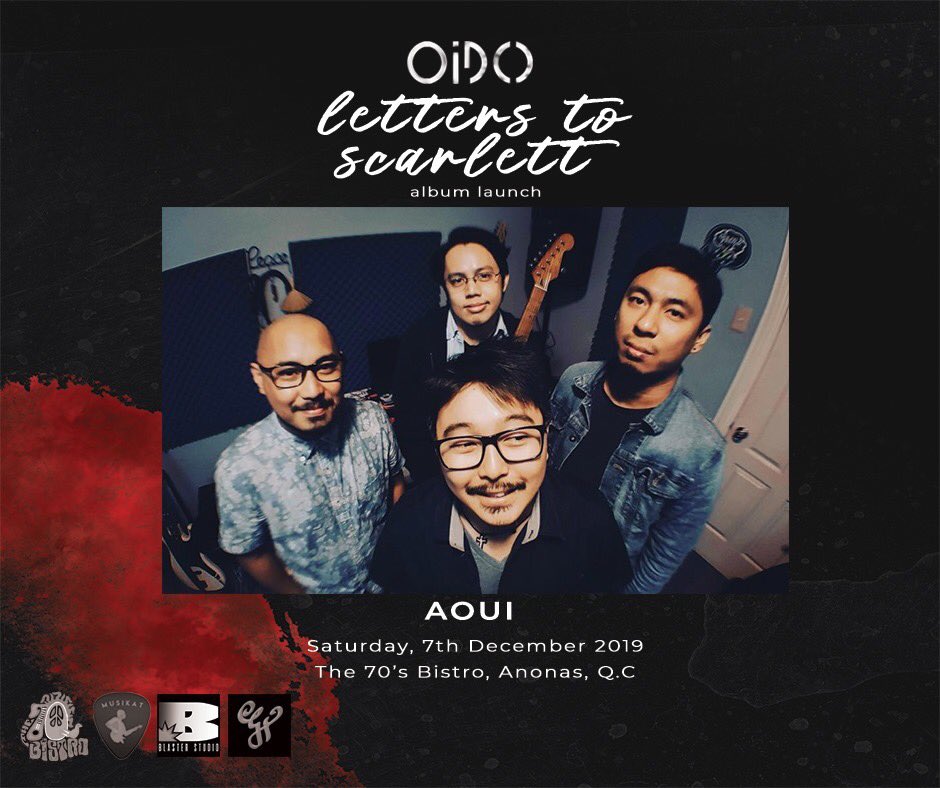OidoPH's tweet photo. @aouimusic will be gracing us with their melodies at the #LetterstoScarlett album launch! https://t.co/1LG9CQtDW7
