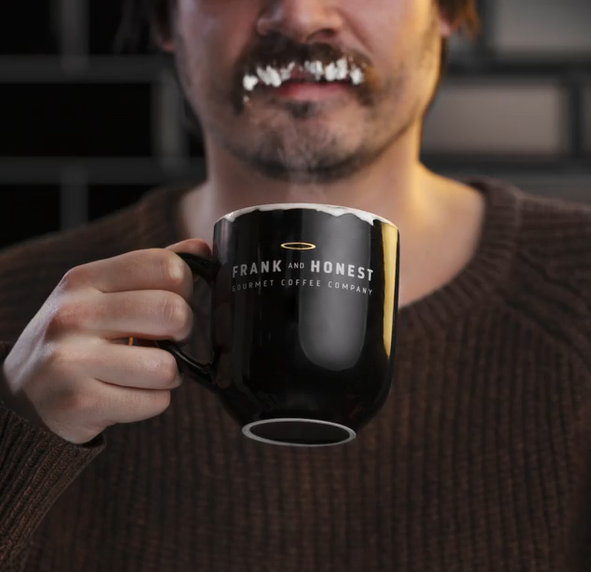 Movember is almost at an end but Frank and Honest frothy coffee's are available year round in store.
