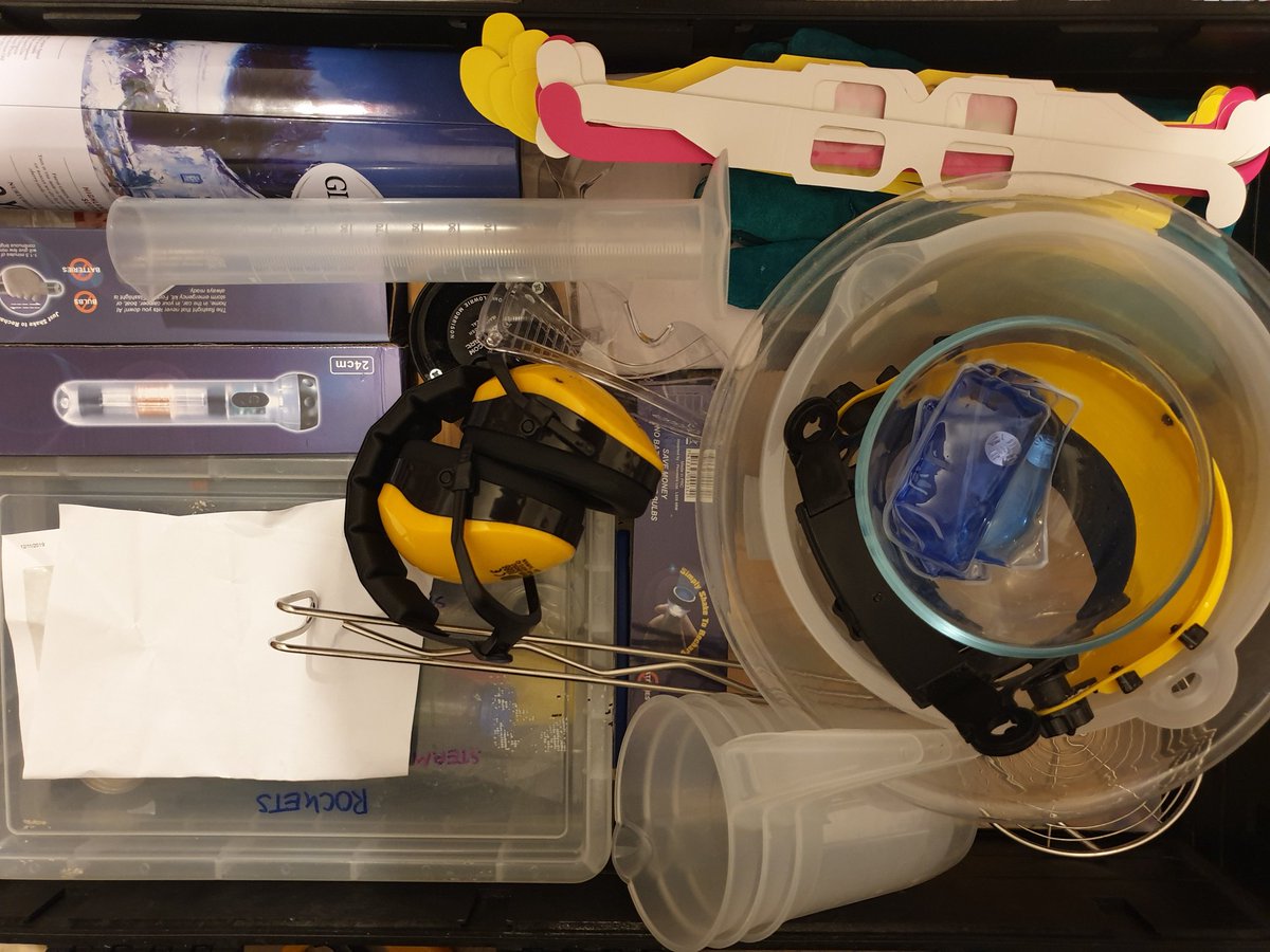 CrackingScience's tweet image. Managed to fit 30 of my favourite demos in a peli case - now to carry it across london... 

If you spotted the whisky tin, it's empty and has been repurposed for science along with many other things in my life!