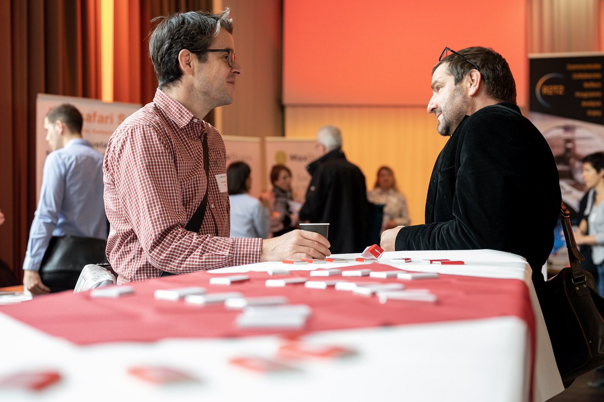 EPFL_en's tweet photo. During the #LearnDay, organized by the LEARN Center, @EPFL, @nccrrobotics and @SwissEdTech, researchers and educators could exchange about new educational technologies and techniques. #MOOCs #VirtualReality @ThymioII
 https://t.co/r8zZCHuyxD https://t.co/hERSa1RbSX https://t.co/U1xmMUfjCg