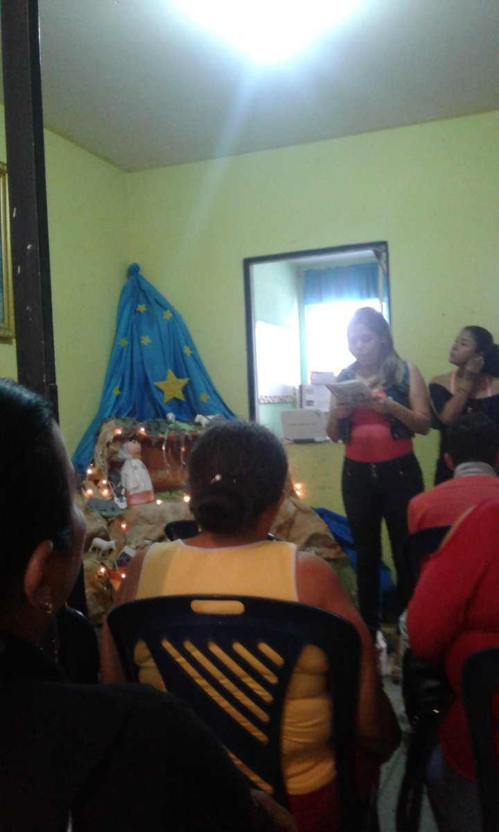 Séptimo Día de la Novena al Divino Niño Jesús U.E Víctor Manuel Olivares Año Escolar 2019-2020 Ureña Estado Táchira