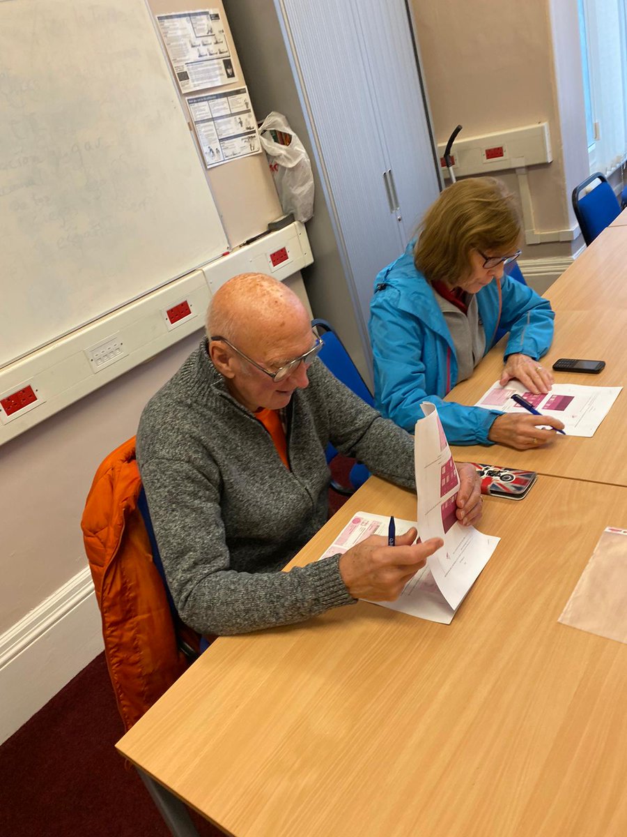 Our Guru Nathan had his regular <a href="/U3A_UK/">u3a</a> meeting this afternoon. Learning all about installing new apps along with a cheat sheet to take home #helpingthecommunity #O2Bridlington