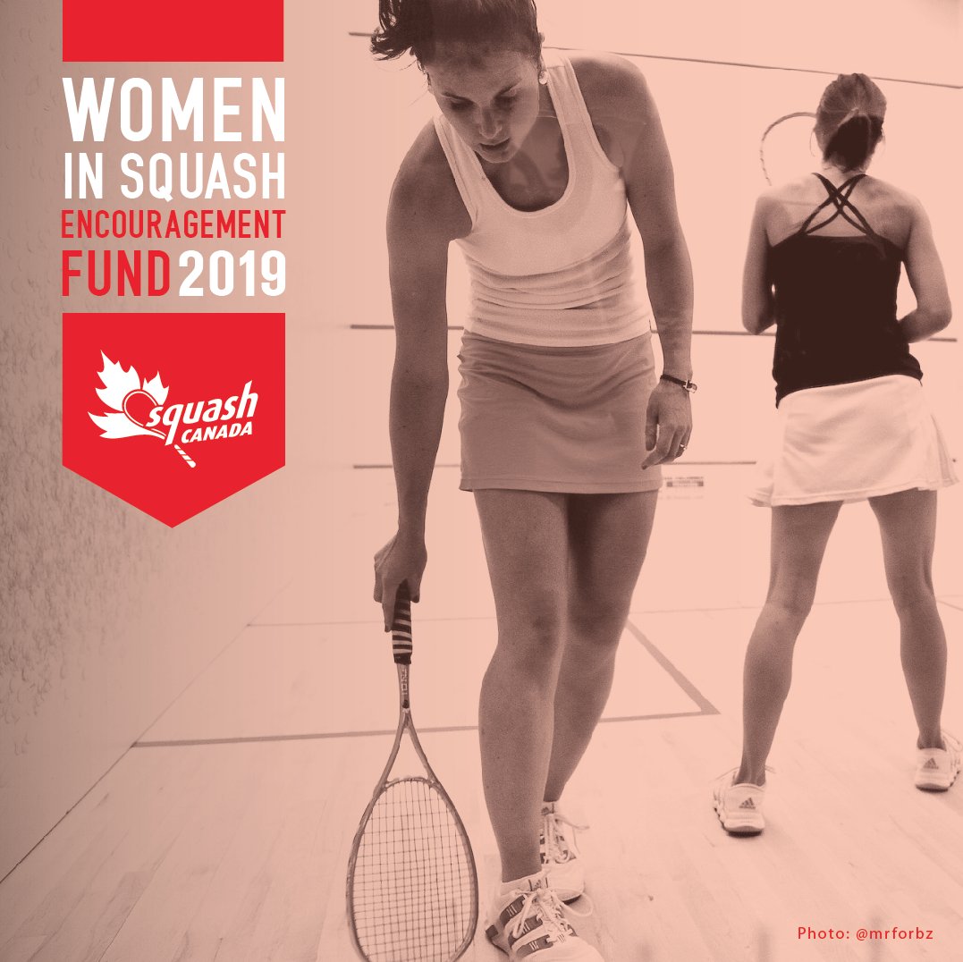 > @squashcanada's "Women in Squash Encouragement Fund" is looking to support initiatives that promote female participation or leadership or build capacity for gender equity in squash.

Application deadline: Dec 9, 2019. 

Apply today > bit.ly/WISEF

PLEASE RT