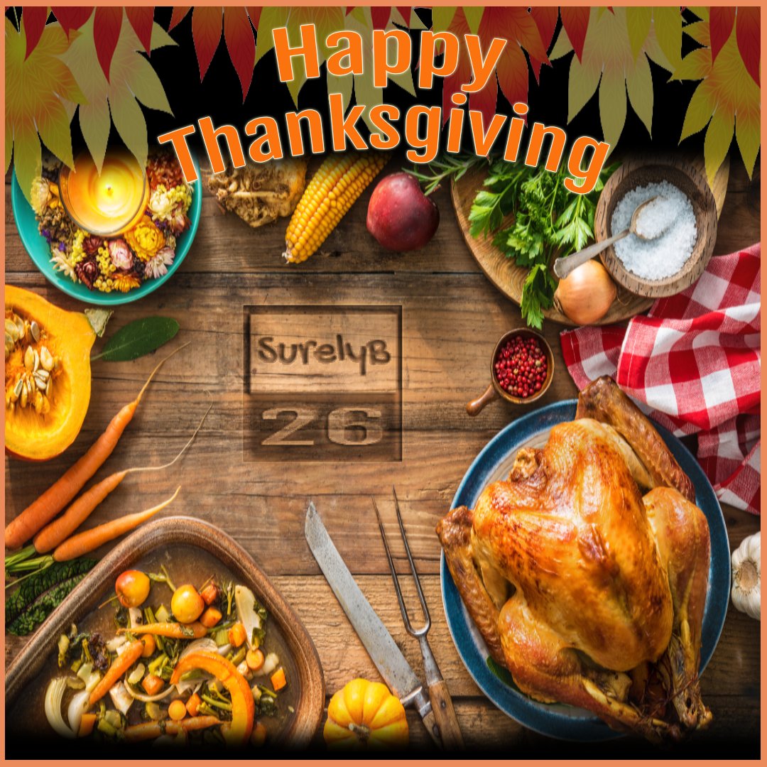 SurelyB_26's tweet photo. From my Family to Your's, I would like to wish you a Safe and Happy Thanksgiving!🙏🦃 https://t.co/C5TdrcZSNx