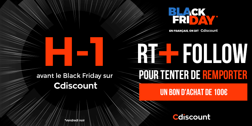 Cdiscount tweet media