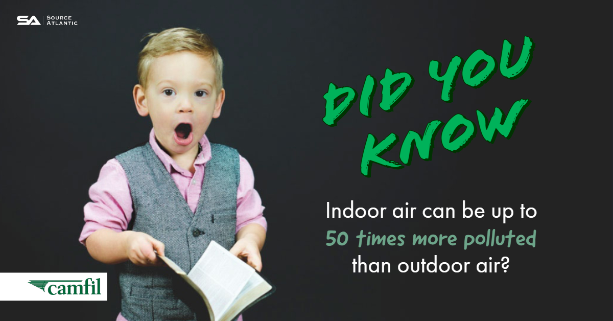 SourceAtlantic's tweet image. By using high efficiency air filters from Camfil, these harmful particles can be captured. We have a great selection of product online – buy now! sourceatlantic.ca/camfil