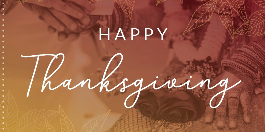EventricsW's tweet image. The Eventrics Weddings team wishes you a very happy and safe Thanksgiving. We're so grateful to continue creating lasting memories alongside each of you.