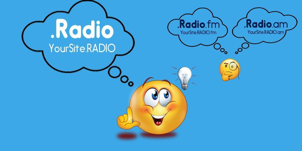 Get your own #dotRadio #TopLevelDomain that is Open, Innovative & Universally Accepted ! 😎 Even More than that, you don’t have to choose between .radio.fm or .radio.am, it is easier, it is just .radio 😉