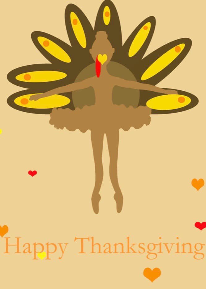 Wishing our dancers and friends a yummy thanksgiving filled with fun and pumpkin pie!