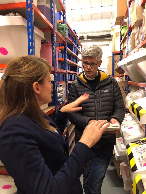 NappyAlliance's tweet photo. Awesome to see @AlPinkerton visit @NappyLadyUK today! Encouraging to see a Parliamentary candidate so interested in tackling single-use plastic and disposable nappy waste! Saving our environment is the challenge of our generation #reusables #ReusableNappyPledge https://t.co/PxuaOFmWg2