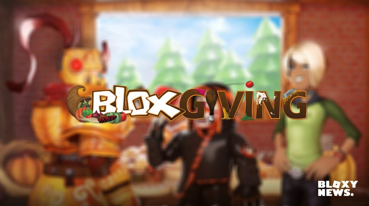 Bloxy News On Twitter Happy Bloxgiving Robloxians Today I Would Like To Thank Each And Every One Of You For The Overwhelming Support I Would Not Be Where I Am Today If - roblox bloxgiving 2017 full event