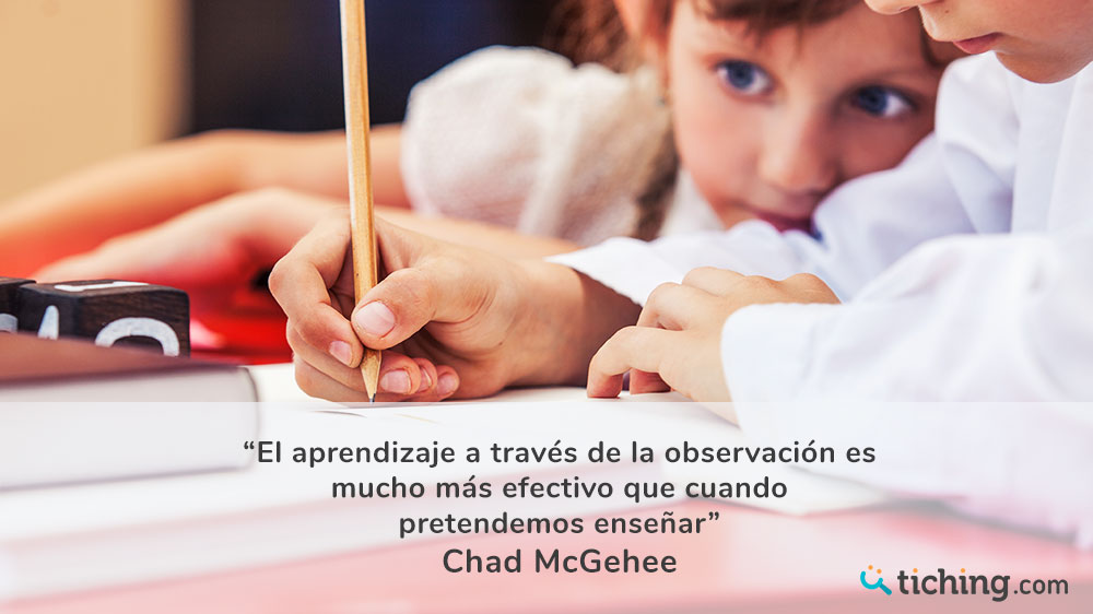 👀 “El #aprendizaje a través de la observación es mucho más efectivo que cuando pretendemos enseñar” Chad McGehee en: bit.ly/2Ky2wOb