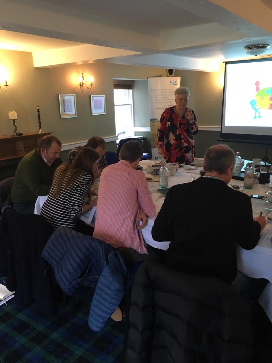 JulieAnnClark2's tweet image. The wet weather in Aberdeenshire didn’t stop production at the Aberdeen Arable Business Group Feedback meeting, brilliant conversation and questions raised #farmbench #numbercrunching @AHDB_Cereals @TheAHDB @Farming_Daft @Doreen_andersx