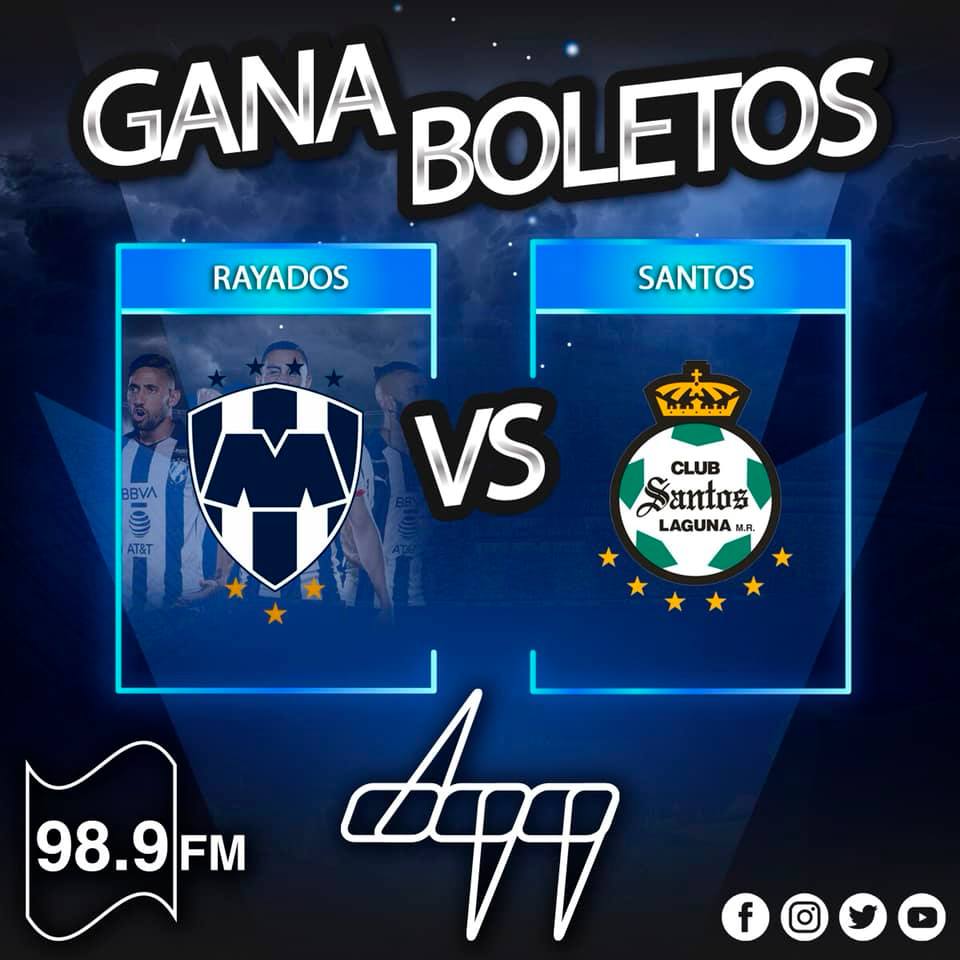 D99Radio's tweet photo. ¡GANA BOLETO DOBLE! Da RT a la publicación + Deja tu nombre completo + #RayadosVSSantosD99 ,tienen hasta la 1pm para participar. https://t.co/GAjAPPC1W5