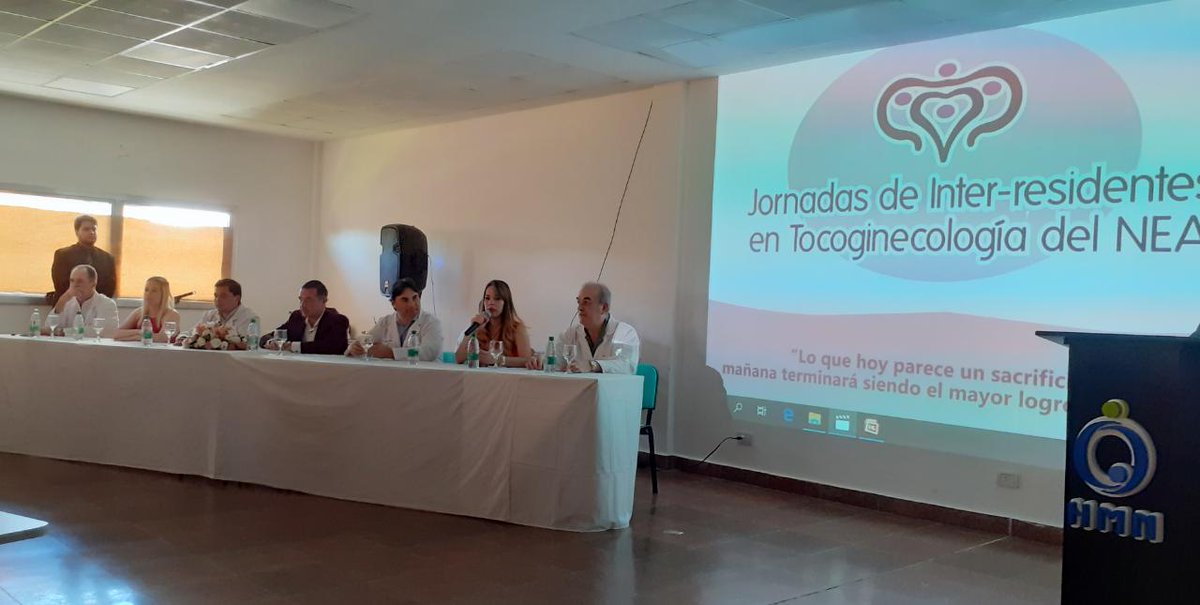 WalterMVillalba's tweet photo. Apertura de Jornadas de Residentes de TocoGinecologia del NEA. Ademas entregamos reconocimiento a la 1er promocion de especialistas del Hosp. Madariaga. Felicitaciones https://t.co/N8ykaAKaHj