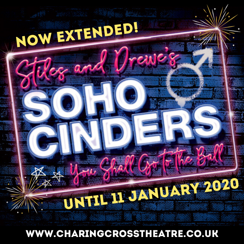 Wishes do come true! We are happy to announce that <a href="/SohoCindersLDN/">Soho Cinders</a> will extend its run at Charing Cross Theatre - now ending on 11 January 2020! Additional performances are now on-sale via our website!
#youshallgototheball #mustsee #newdates

charingcrosstheatre.co.uk/theatre/soho-c…