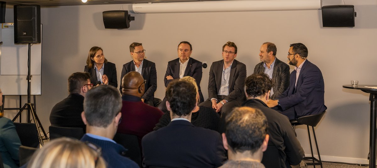 ben_combes's tweet image. Fab to speak at @MSEurope&apos;s Stockholm event asking how #technology might fast-track #climate goals. @azeem moderated, and kicked off with a keynote setting the scene on #techforclimate. A pleasure to then talk about @PwC_UK &amp;amp; @Microsoft_Green&apos;s #AIforEarth work @PwCclimateready