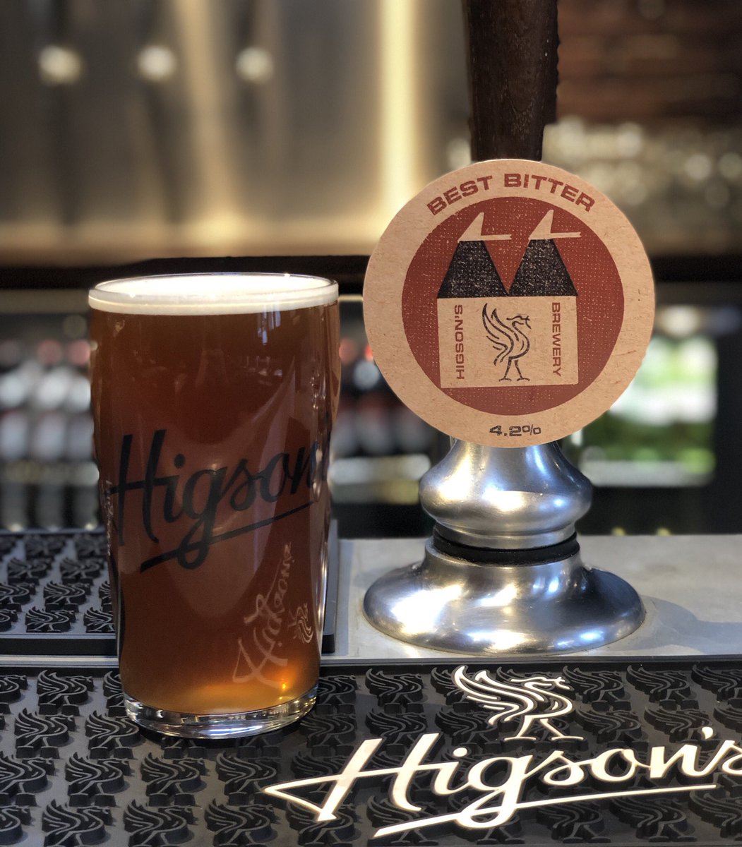 Best Bitter 🍺 A balanced and flavoursome beer, with a blend of several malts for a bready and sweet bass, supplemented by balancing hops with floral and citrus notes. Unfined and unfiltered to let the hops shine. #higsons