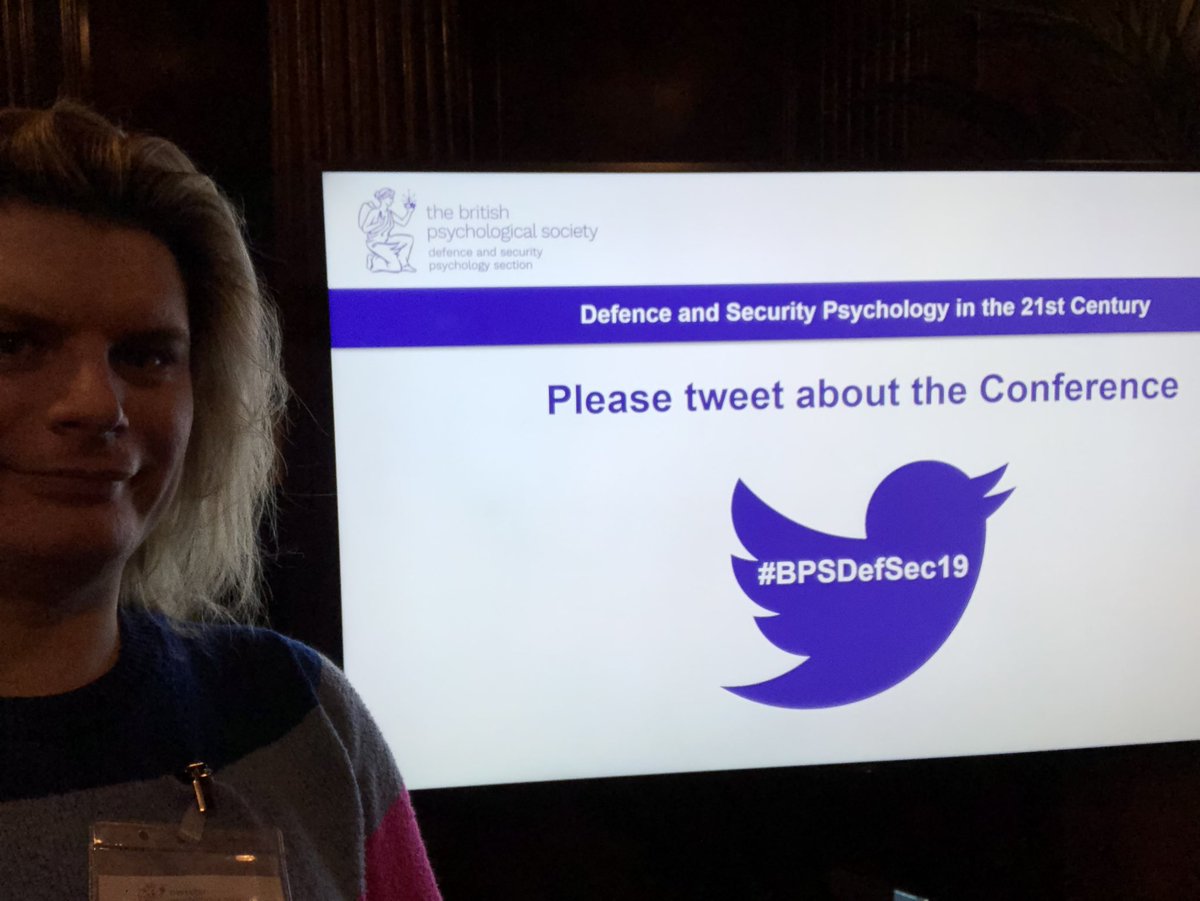 BellaUK_81's tweet photo. My first ever works conference, fascinating day for sure, lots of notes and lots to process!
Tweeting as requested! #BPSDefSec19 https://t.co/Sf8GFhj7Kp