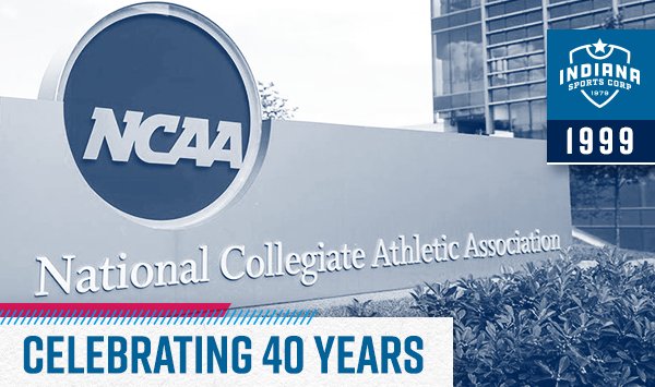 IndSportsCorp's tweet photo. 1999: The @NCAA moves its headquarters to Indianapolis. Indy has hosted over 70 NCAA Championships, including 45 since 1999. #ISC40 https://t.co/xJMvQ9GlwU