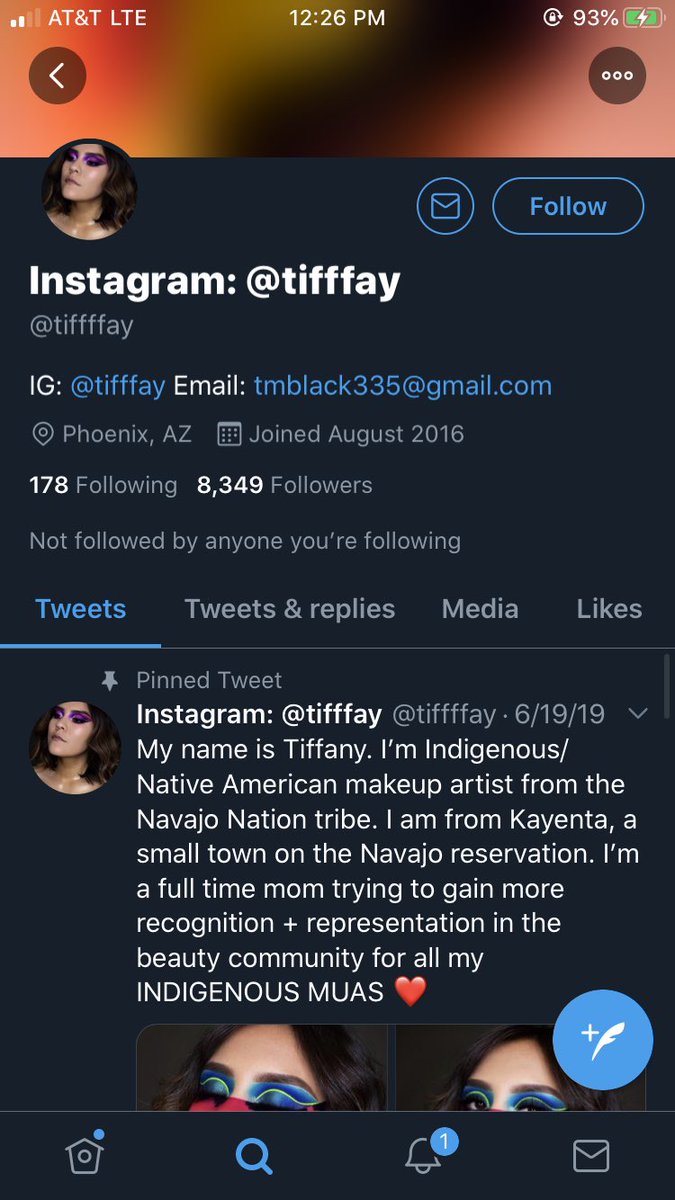 Tiffany (tw:  @tiffffay) • genius makeup artist behind these viral gorgeous looks • Navajo / Diné Asdzáán • I could only aspire to have her blending techniques