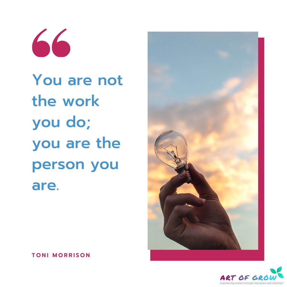 Artofgrow's tweet photo. Don't forget you aren't your company or whomever you work for. 9 times out of 10, this company will still exist without you. #life has a deeper meaning beyond our occupations. Embrace yourself!

#levelup #passonknowledge #ThursdayThoughts #beyou #womenempowerment #Luxembourg https://t.co/lz2VfEugB8