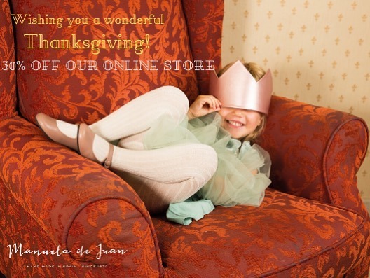 manueladejuan's tweet photo. Happy Thanksgiving ! 🦃 ⭐️Enjoy our 30% off only on our website: BLACKFRIDAY30⭐️
#manueladejuan #shoesforkids #handmadeinspain #highqualityshoes #thanksgiving #specialsale  https://t.co/Ftr75GCiDm https://t.co/PllDgWb1Sd