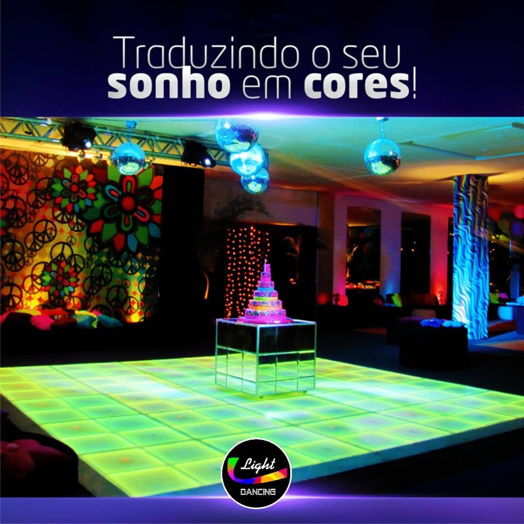 A light Dancing é a primeira empresa no Brasil a trazer a tecnologia do Led para os eventos sociais e corporativos. Com equipamento e atrações inovadores, tendo como case de sucesso o primeiro robô De led do país, Roboled original contando também com a pista de led.