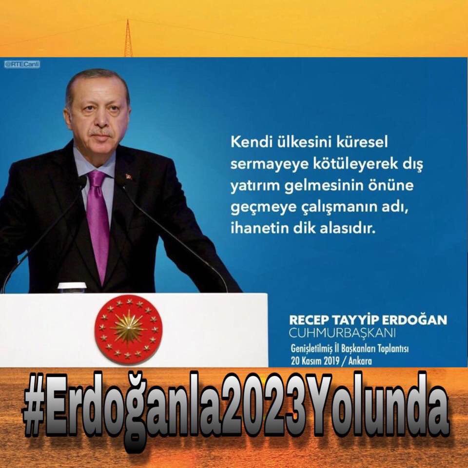 #Erdoğanla2023Yolunda #TheReis <a href="/rterdogan/">Recep Tayyip Erdoğan</a>