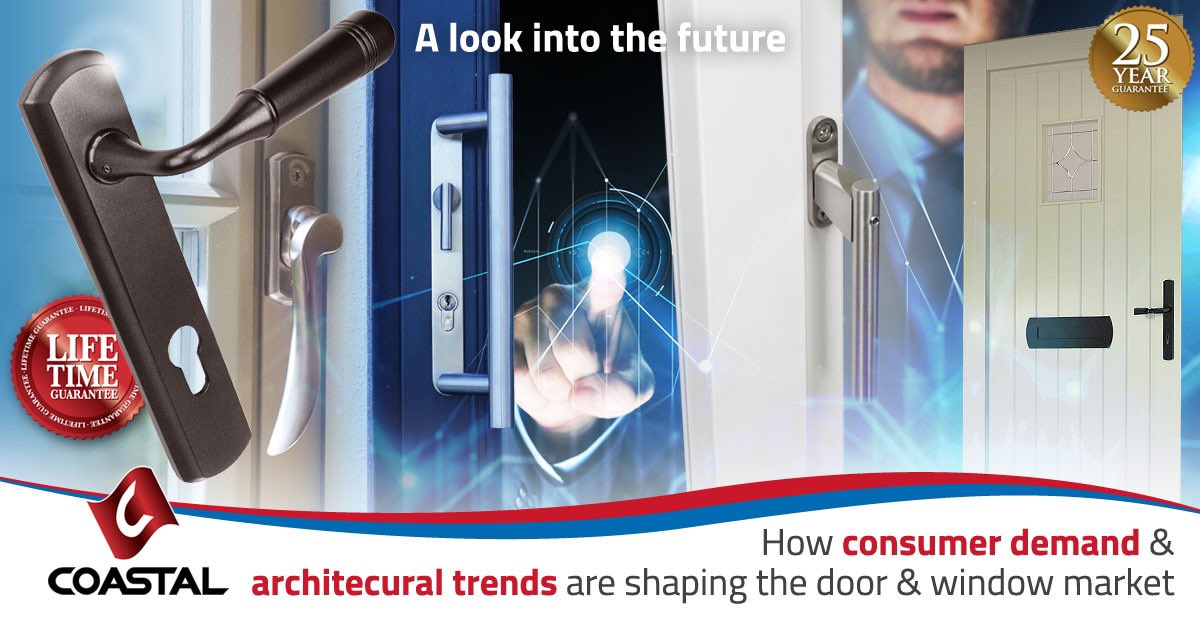 We recently featured in a Windows Active article on future trends for 2020. Full Coastal article is here: coastal-group.com/blog/How-consu….      #doors #windows #trends #hardware #Aluminium #stainlesssteel #aestheticallypleasing #heritage #architecture #Contemporary #handles #2020Vision