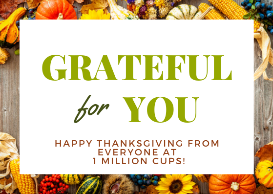 Happy Thanksgiving Everyone! 🦃🍁🍽 #1millioncups