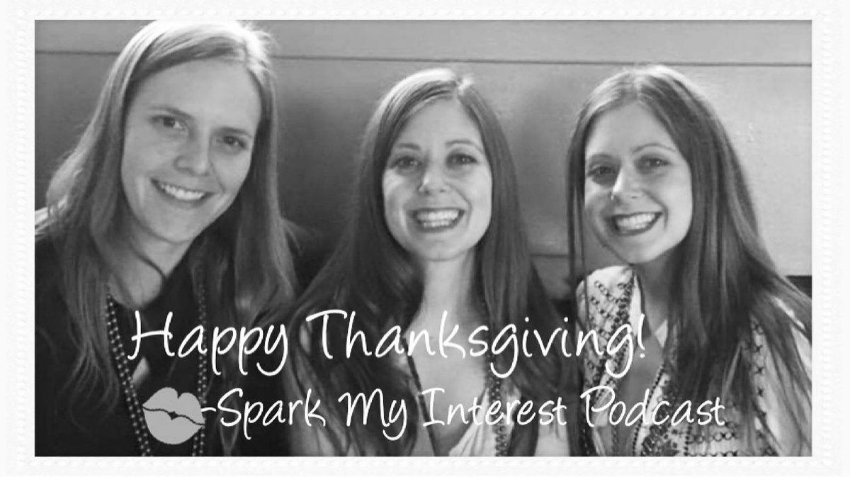 interest_spark's tweet photo. From all of us at Spark My Interest #podcast, have a happy #Thanksgiving! We thank you for all of your support! #HappyThanksgiving #Turkey #turkeyday #tgives #ourpodcasttoyours https://t.co/8N4YODkkCO