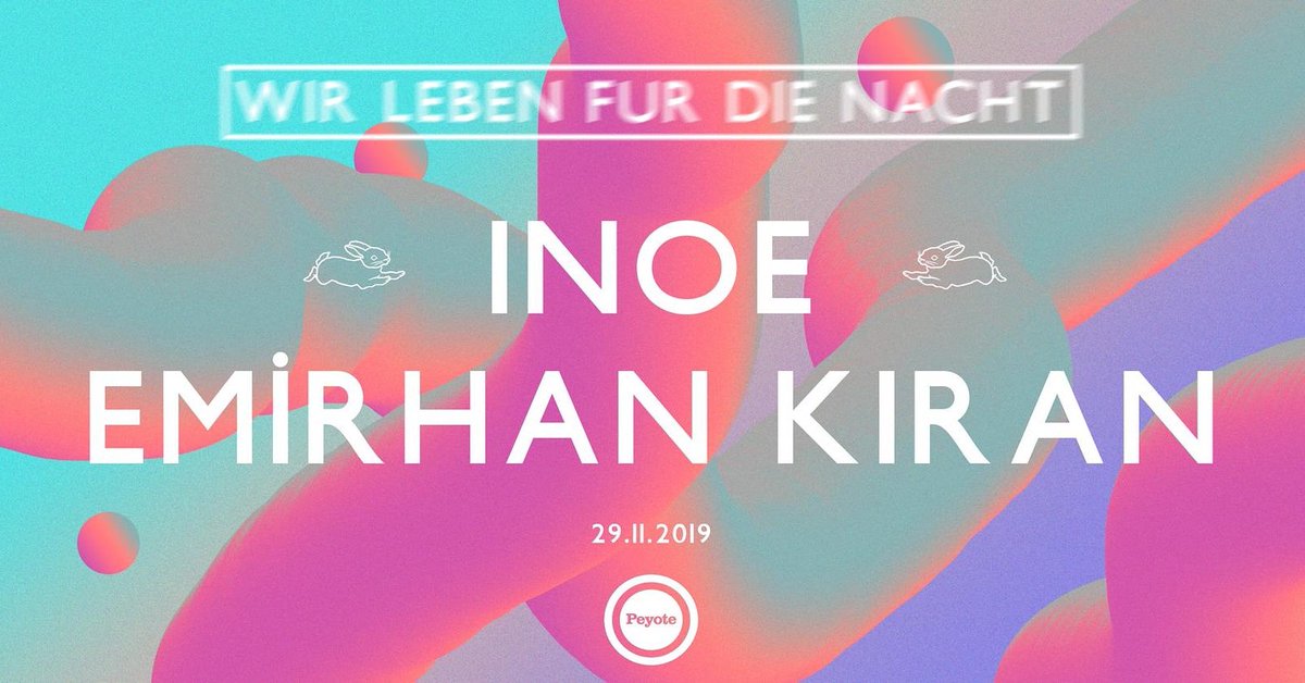 Beyoğlu'nun eski kulüplerinden Machine'de resident DJ'lik yapmış olan Emirhan Kıran ve Peyote Nevizade resident'ı INOE (Can Köroğlu) 29 Kasım Cuma gecesi Peyote Zemin'de! Girişler ücretsiz.
#techno #house #dance #taksim #peyote #nevizade #İstanbul