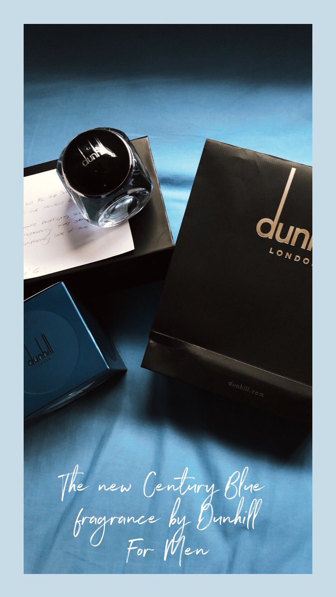 The New <a href="/alfreddunhill/">dunhill</a> fragrance for men #centuryblue
