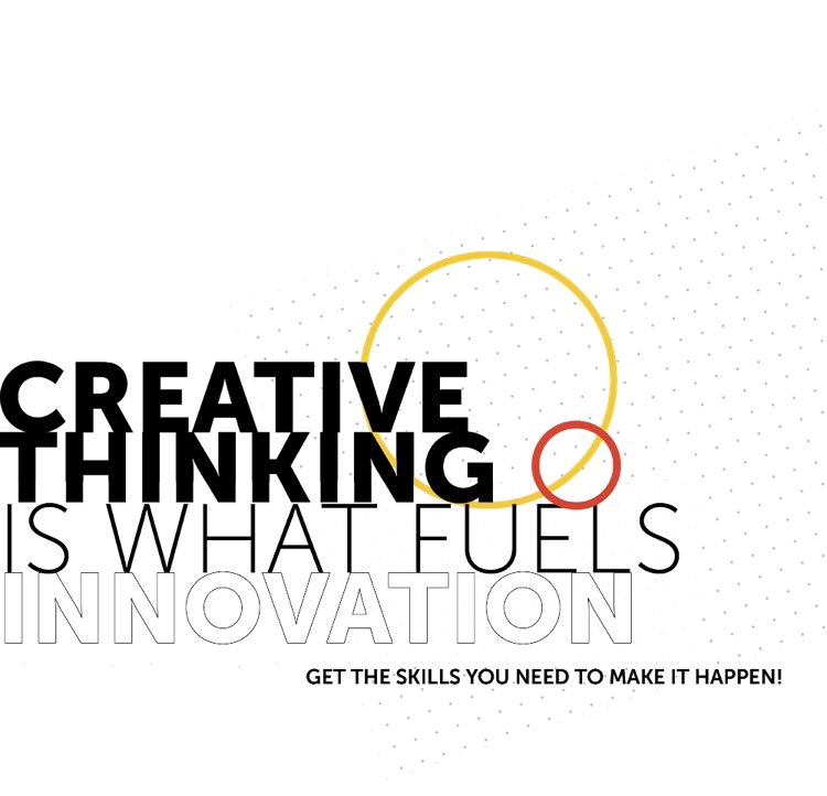 RedAndYellowEd's tweet image. We believe that #creativethinking is the most important skill of the 21st century. Want to know why? Read this: bit.ly/2XViANj. We're excited to announce that we've introduced a Creative Thinking online course! Head to bit.ly/37I34cl for our #BlackFriday special